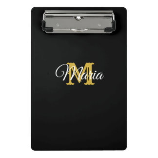 Mini Prancheta Nome Personalizado Inicial
