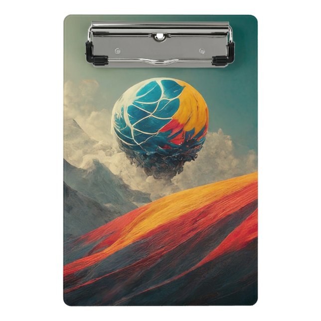 Mini Prancheta Nuvem Global (Frente)