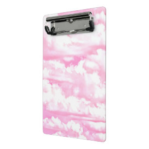 Mini Prancheta Nuvens de Pastel Rosa Quentes