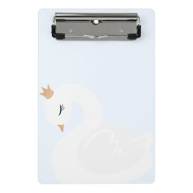 Mini Prancheta O Cisne Coroado (Frente)