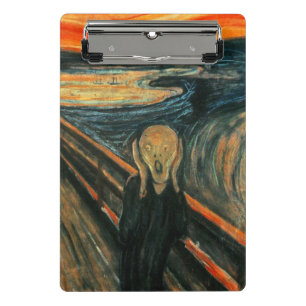 Mini Prancheta O Gritar Edvard Munch Modern Expressionist Art