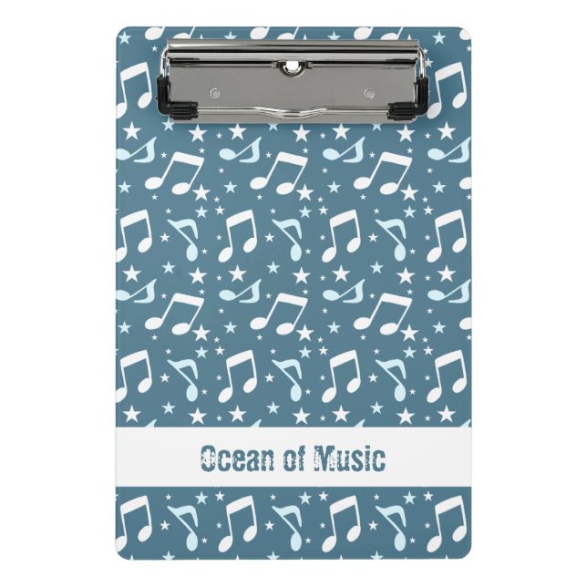 Mini Prancheta Ocean of Music patterned (Frente)
