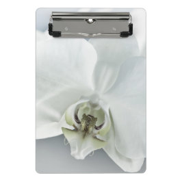 Mini Prancheta Orquídea de Phaleonopsis Branca