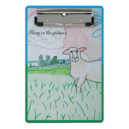 Mini Prancheta Ovinos na Pastura