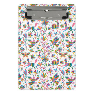 Mini Prancheta Padrão Brilhante do estilo Otomi mexicano