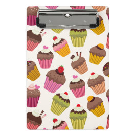 Mini Prancheta Padrão de cupcake, Padrão de Muffin, Chocolate, Co