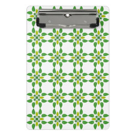 Mini Prancheta Padrão De Folha, Padrão De Folhas, Folhas Verdes