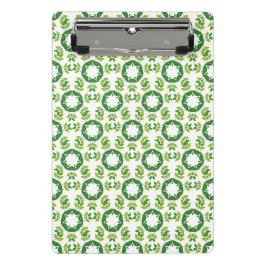 Mini Prancheta Padrão De Folha, Padrão De Folhas, Folhas Verdes