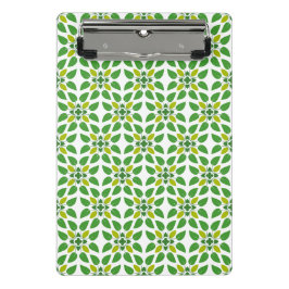 Mini Prancheta Padrão De Folha, Padrão De Folhas, Folhas Verdes