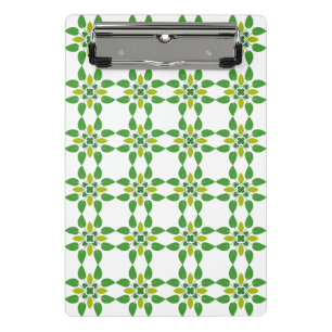 Mini Prancheta Padrão de Folhas, Padrão de Folhagens, Folhas Verd