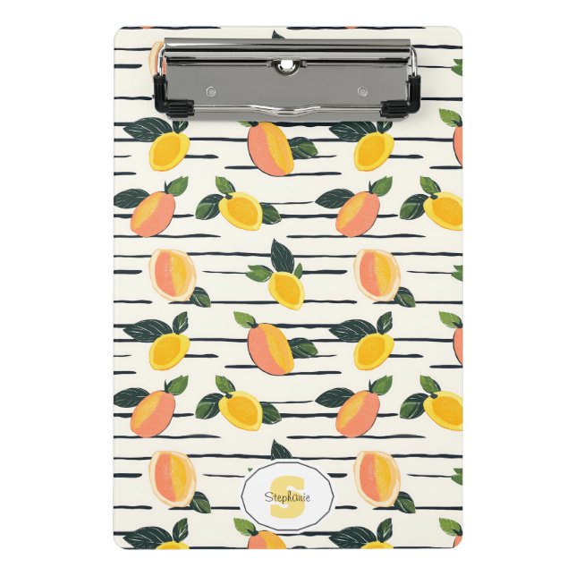 Mini Prancheta Padrão de Manga de Aquarela com Folhas Verdes (2) (Frente)