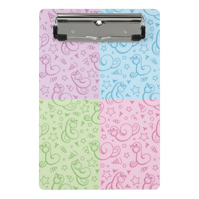 Mini Prancheta padrões com cobras (Frente)