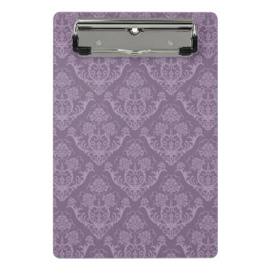 Mini Prancheta Papel de parede floral roxo