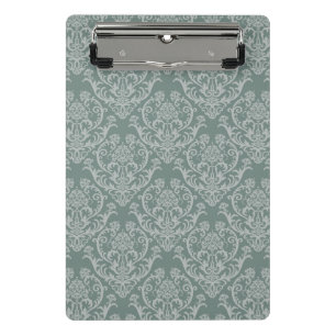 Mini Prancheta Papel de parede floral verde