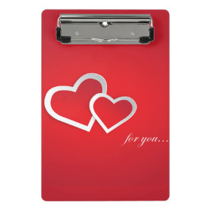Mini Prancheta Para Você Dia de os namorados Hearts Design- 21987