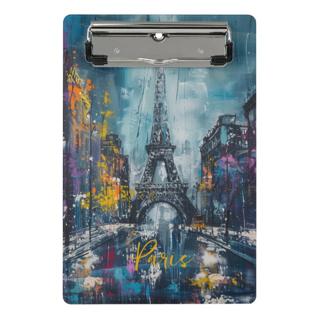 Mini Prancheta Paris Fashion Night (Frente)
