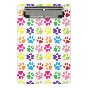 Mini Prancheta Patas Coloridas, Patas-Cães, Patas-Gatos