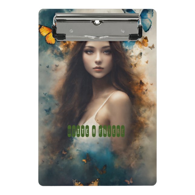 Mini Prancheta Perfeito para a Tomada de Nota em Movimento (Frente)