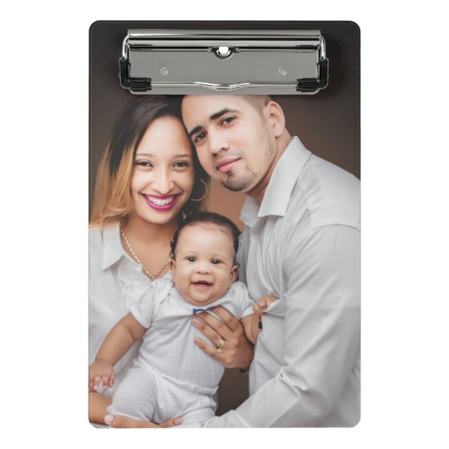 Mini Prancheta Personalizada Foto da Família Personalizada  (Frente)