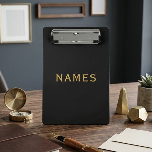 Mini Prancheta Personalizado Com Sobrenome ou Apelido Neles