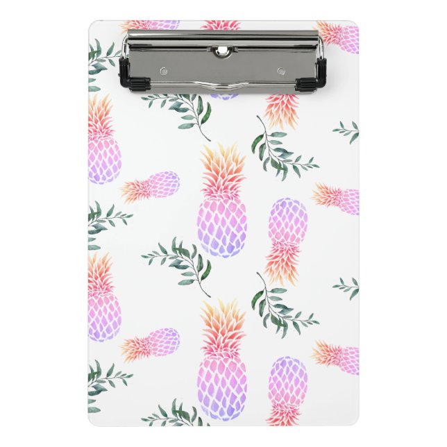 MINI PRANCHETA PINEAPPER DE TINTA E LARANJA (Frente)