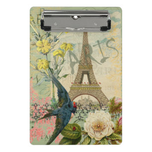 Mini Prancheta Pintura de Arte Antiquada por Viagem da França de