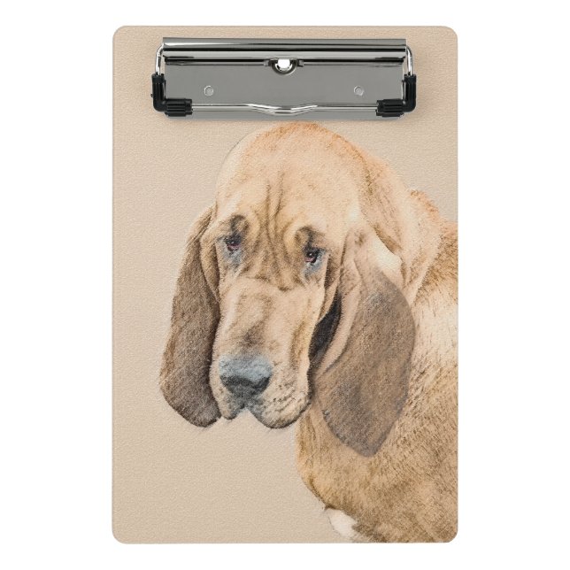 Mini Prancheta Pintura de galhões - Arte de Cachorro Original (Frente)