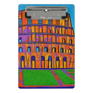 Mini Prancheta Pintura de pop de Colosseum
