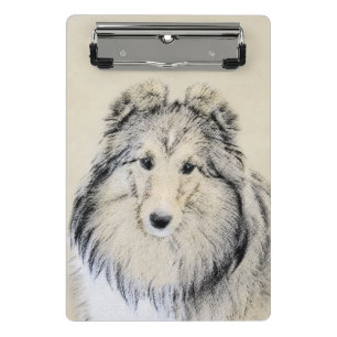 Mini Prancheta Pintura Shetland Sheepdog - Arte Cachorreira Origi