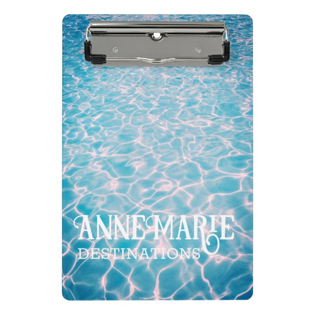 Mini Prancheta Piscina Aquática Personalizada de Verão (Frente)