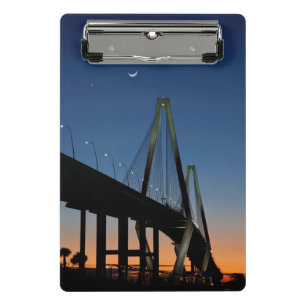 Mini Prancheta Ponte do Jr. de Arthur Ravenel no crepúsculo
