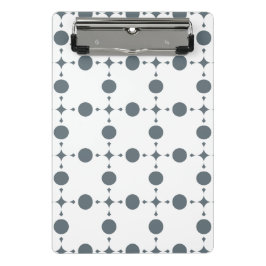 Mini Prancheta Pontos Cinza, Padrão de Bolinhas, Pontos, Pontilha