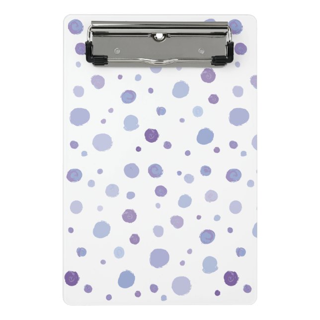 Mini Prancheta pontos pintados à mão (Frente)