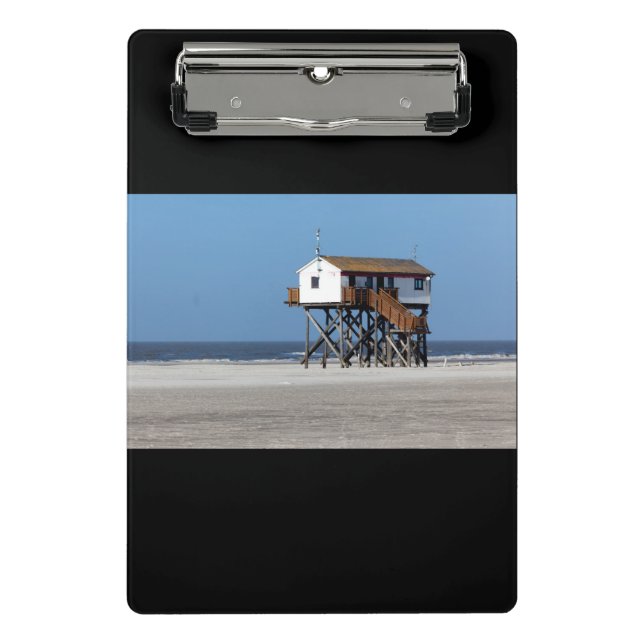 Mini Prancheta Praia no Mar do Norte, Sankt Peter Ording (Frente)