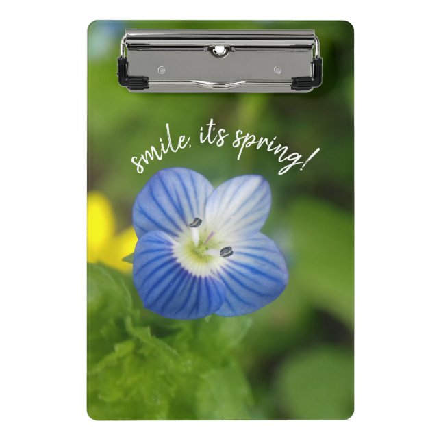 Mini Prancheta prancha azul - clipboard (Frente)