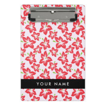 Red Hibiscus, Flores Vermelhas, Seu Nome