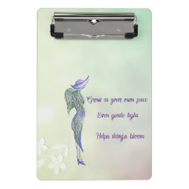 Mini Prancheta Refined calm spiral notebook 