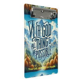Mini Prancheta "Rise and Shine: com esta design Clipboards