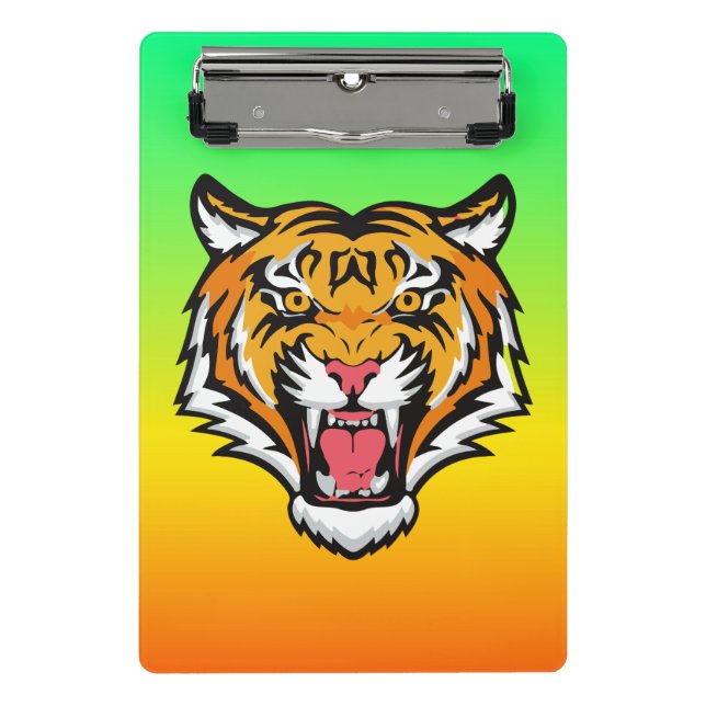 Mini Prancheta Roaring Tiger Head-25818 (Frente)