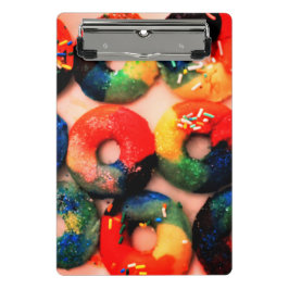 Mini Prancheta Rosquinhas arco-íris