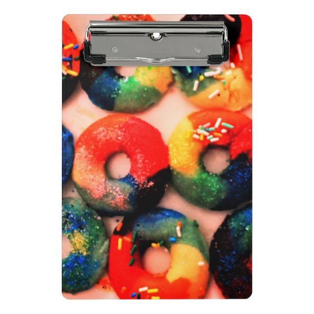 Mini Prancheta Rosquinhas arco-íris (Frente)