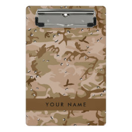 Mini Prancheta Seixos de Camuflagem do Deserto, Seu nome, Persona