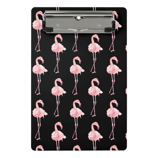 Mini Prancheta Série Flamingo Ternura Design 2 (Frente)