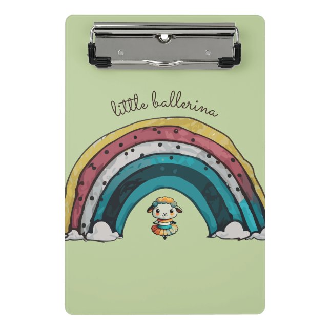 Mini Prancheta Sheep Ballerina (Frente)