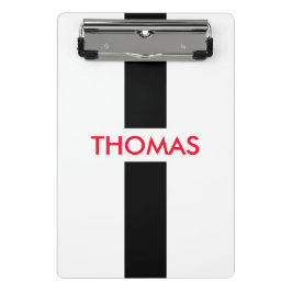 Mini Prancheta Simplesmente Esclita preto + seu nome / ideias