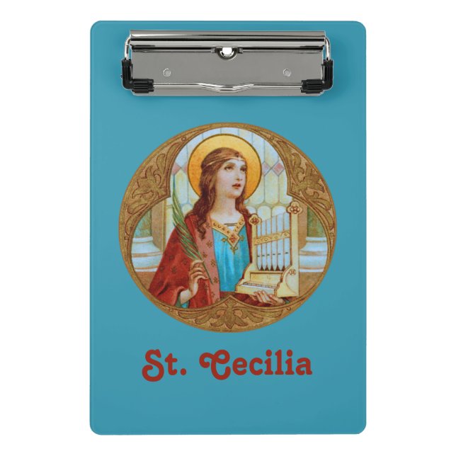 Mini Prancheta St. Cecília de Roma (BK 003) (Frente)