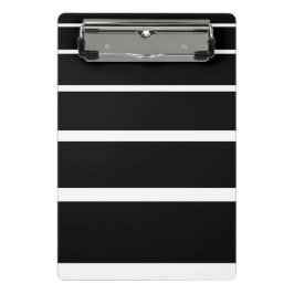 Mini Prancheta Stripes graduadas a preto e branco