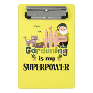 Mini Prancheta Superpotência de jardinagem, jardineiro-cúmulo