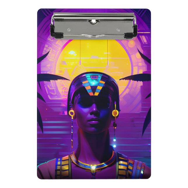 Mini Prancheta Synthwave Pharaoh (Frente)