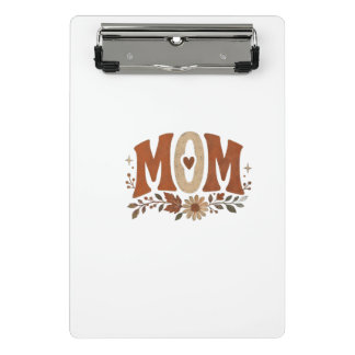 Mini Prancheta Tapeçaria de Mesa Floral de Outono para Mãe Rústic